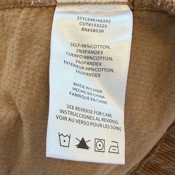 KUT From The Kloth Brown Corduroy Jacket Size Large | Button Front Fall Jacket - Picture 6 of 9